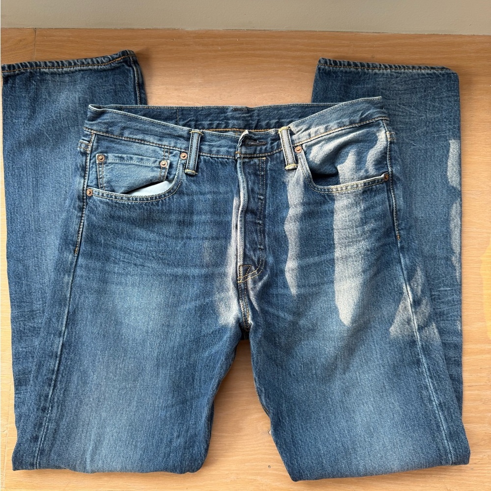 Levi's Men's Straight Blue Jeans